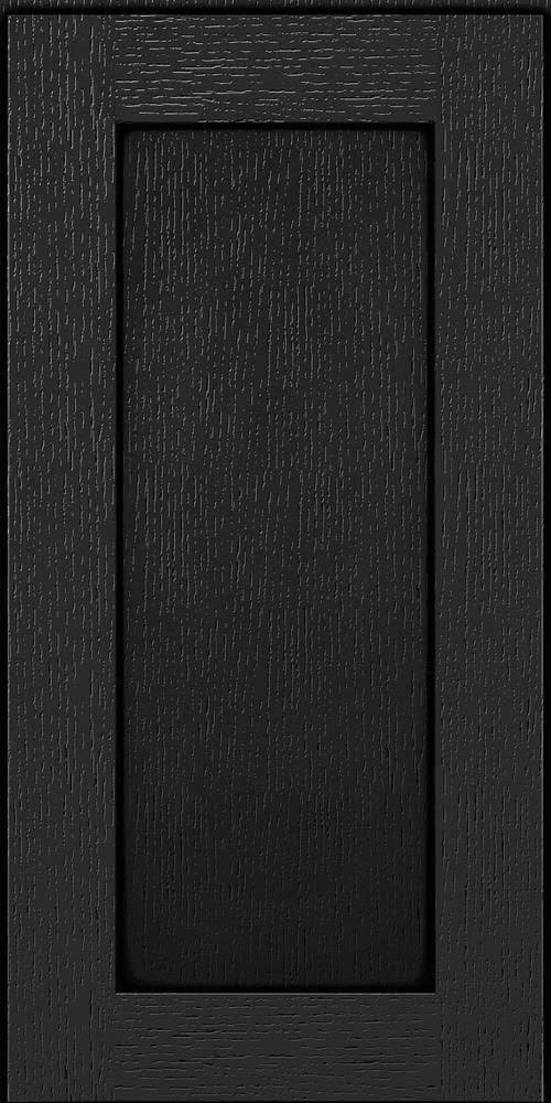 15-in W x 15-in H Onyx Oak Kitchen Cabinet Sample in Black L459237