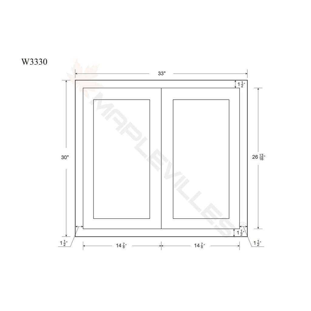 Double Door Cabinetry N693