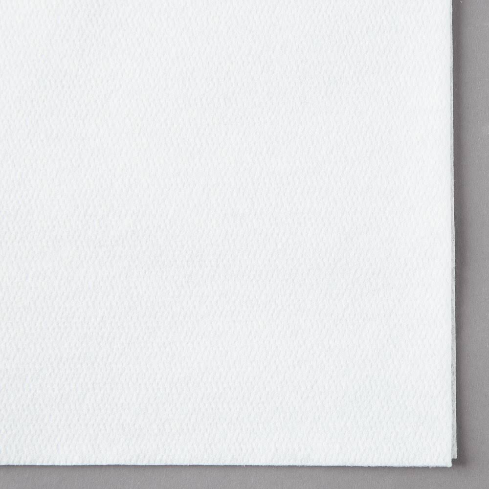 White Linen-Like Table Cover - 24/Case X3963