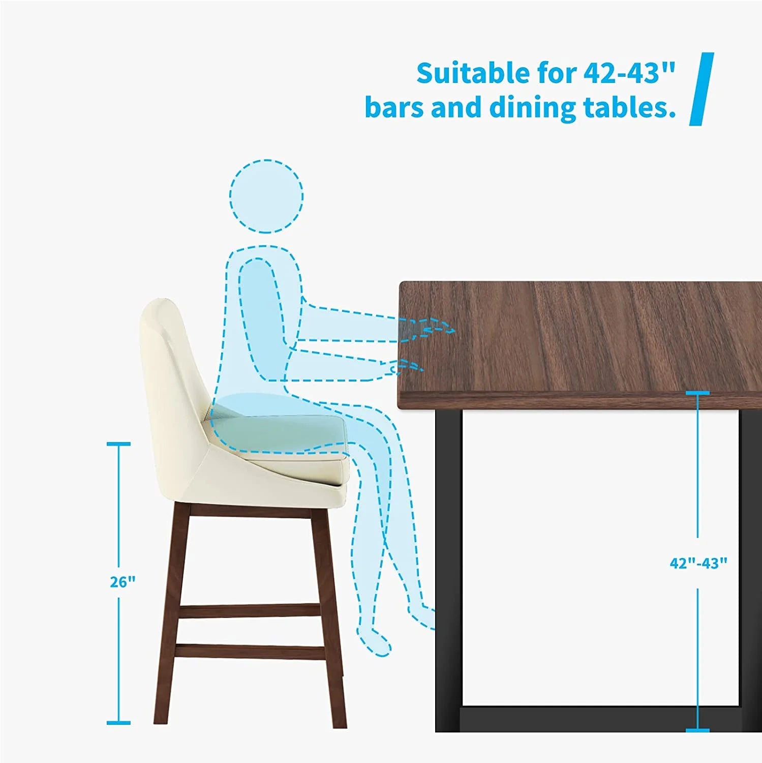 Set of 4 Faux Leather Counter Height Bar Stools with Backs X80294