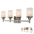 4-Light Bath Vanity Brushed Nickel N9117