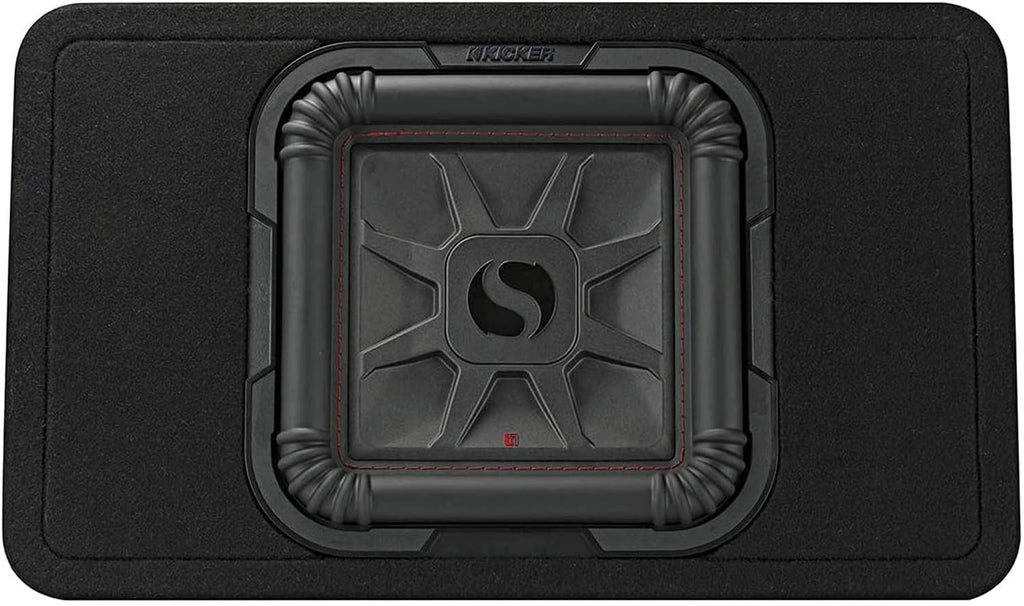 10 Inch 2 Ohm Car Audio Subwoofer Enclosure, Black W259