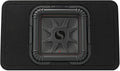 10 Inch 2 Ohm Car Audio Subwoofer Enclosure, Black W259