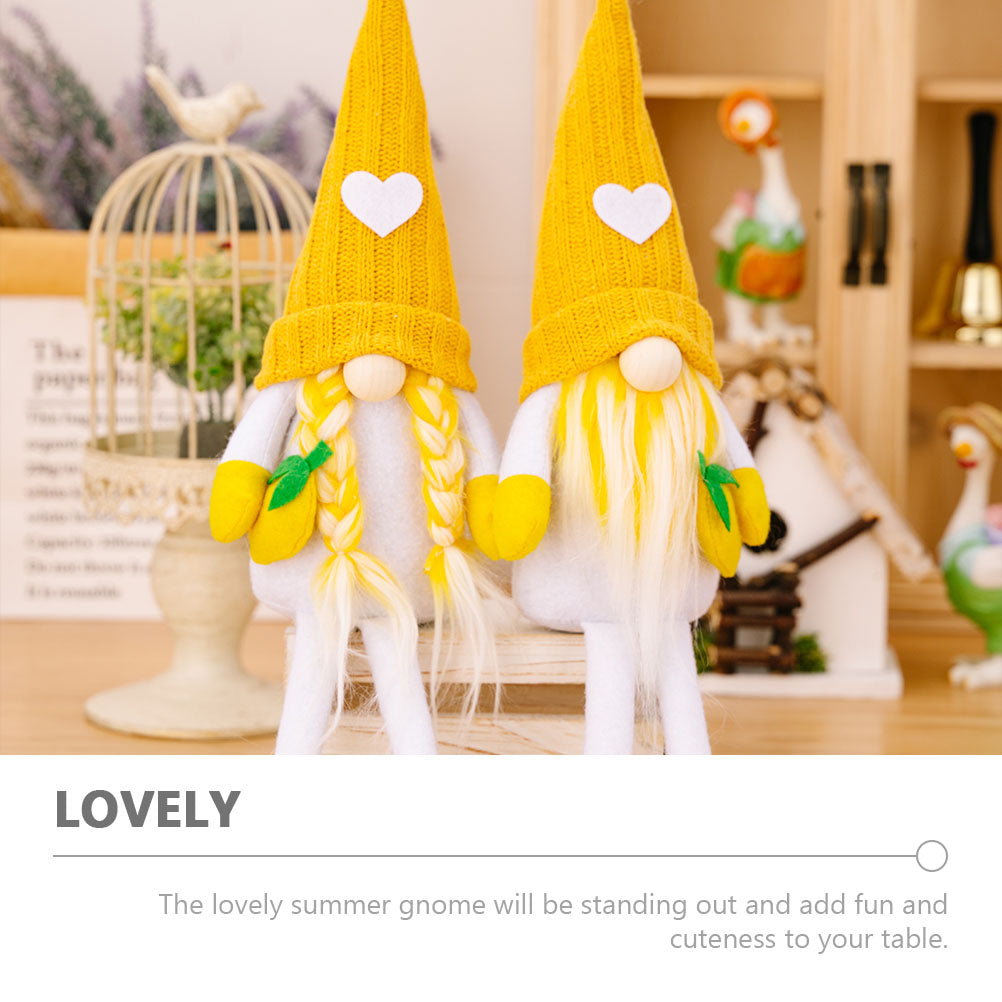 Lemon Hanging Leg Doll Plush Doll Decor M582