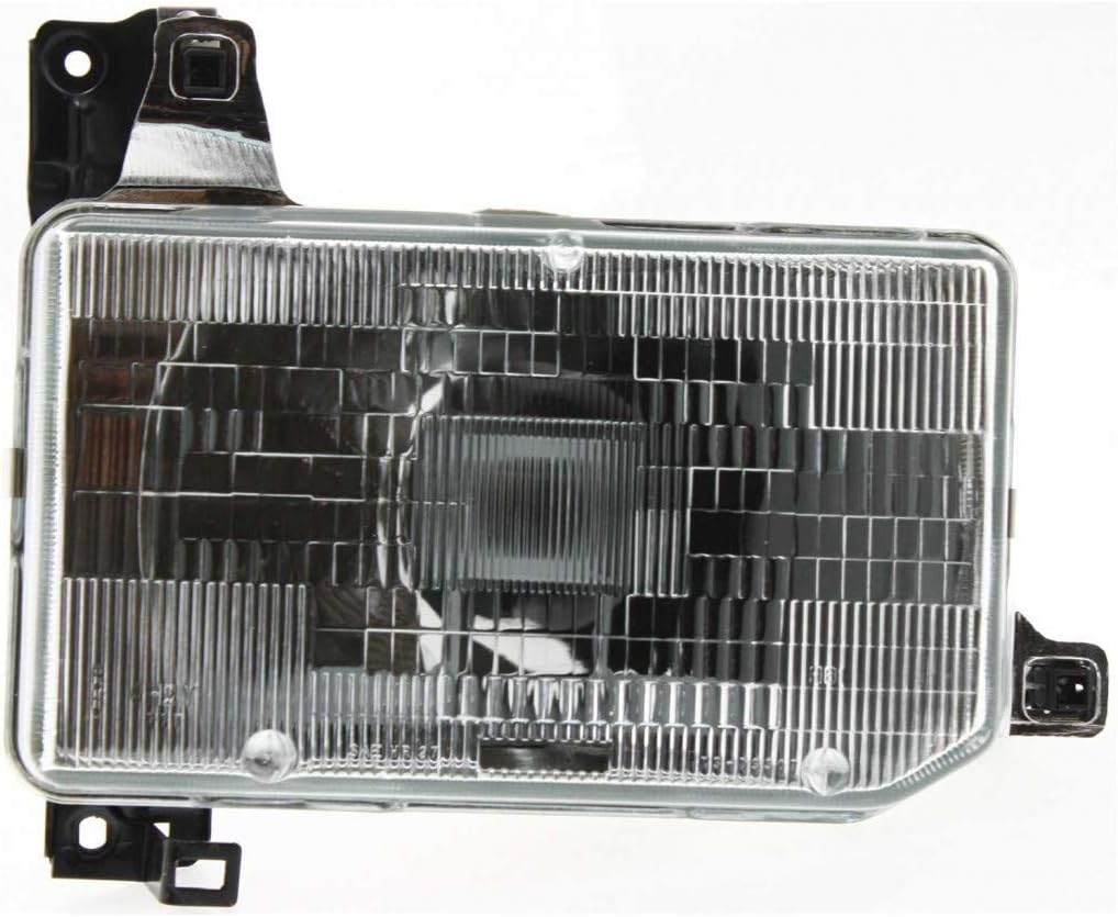 Driver Side Halogen Composite Headlight Pack of 2 E51376