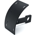Black Vertical Axle Mount Motorcycle Plate Holder R4044
