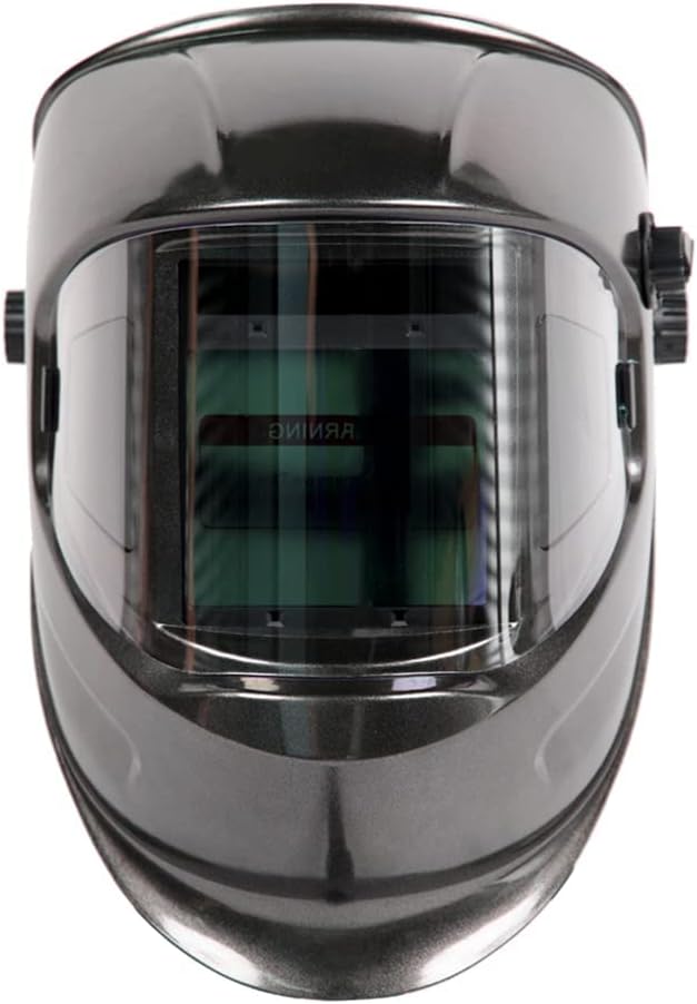 Large Viewing Solar Powered Auto Darkening Welding Helmet, 4 Arc Sensor Wide Shade 5-9,9-13 Welder Mask Hood U55394