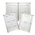 Foldable Double-Sided Tactics Board White/Grey/Black 90cm x 120cm Q523