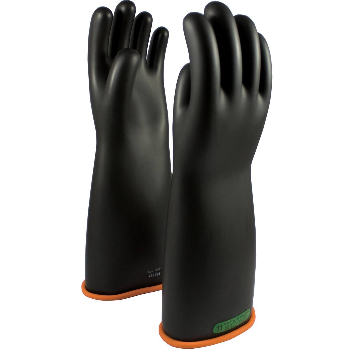Rubber Insulating Glove with Straight Cuff C6761