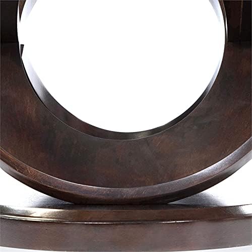 Dark Walnut Wood Console Table W2279