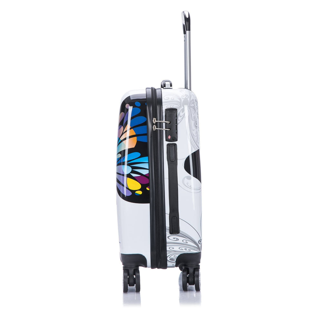 Lightweight Hardside Spinner Carry-On Luggage D3264
