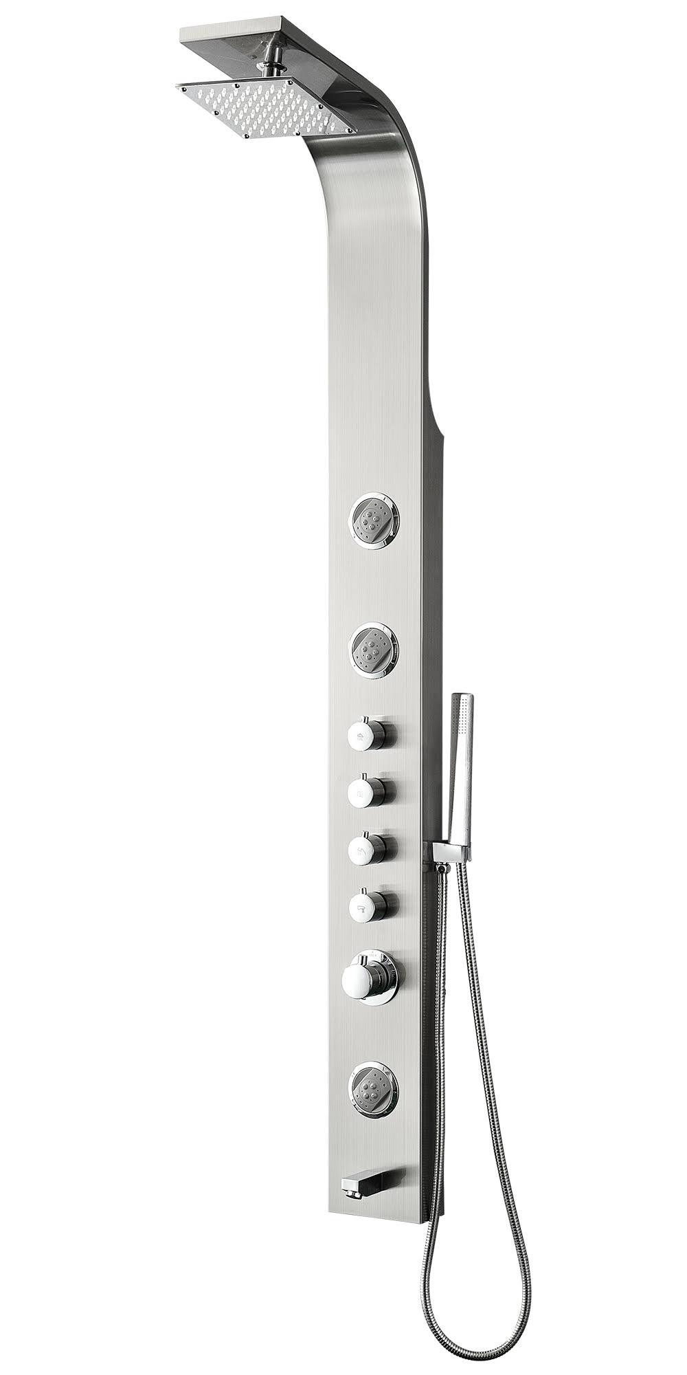 Stainless Steel Thermostatic Shower Massage Panel U612