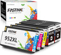 FASTINK Compatible HP 952XL Ink Cartridges Combo Pack, High Yield, 4-Pack J249264