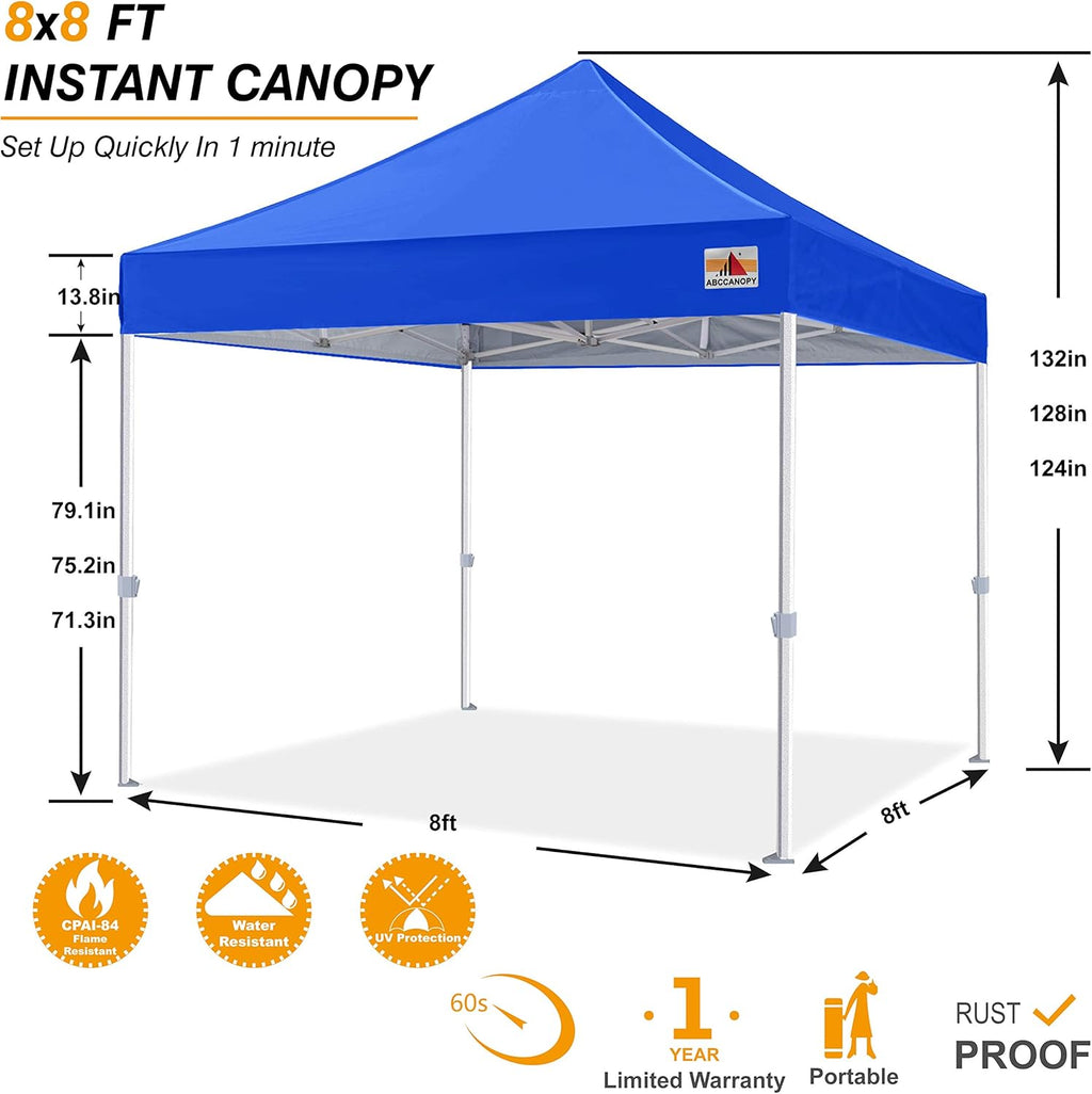 White Pop Up Canopy Tent 10x10 J10269