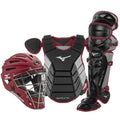 Black/Maroon Youth Baseball Catcher's Gear Set W544817
