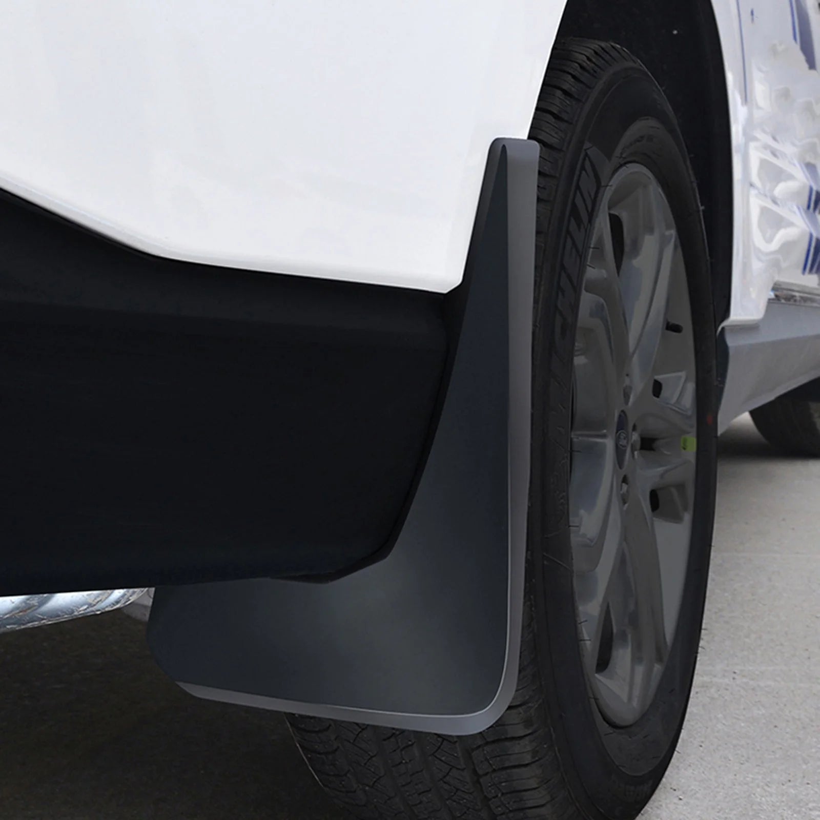 4PCS Front & Rear Mud Flap Splash Guards Fender Flare Mudguard Dirt Slush Trap Protector w/Hardware Accessories Full Set Q412517