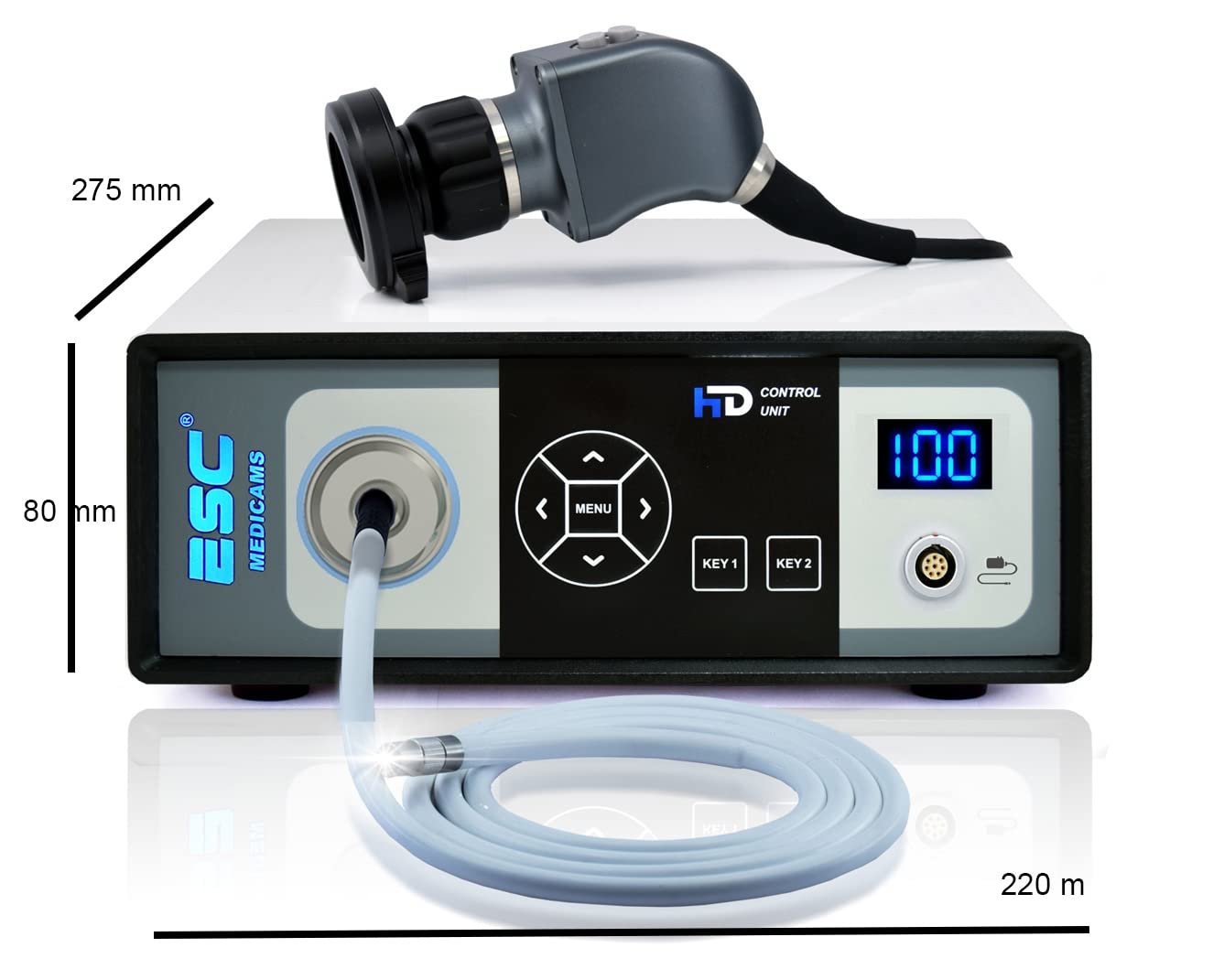 Endoscopy Camera with Cold LED Light Source and Coupler Adapter N893647