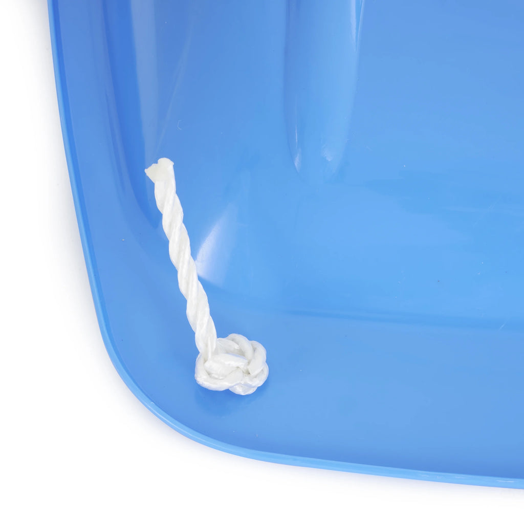 Blue Plastic Toboggan Snow Sled (2 Pack) M51631
