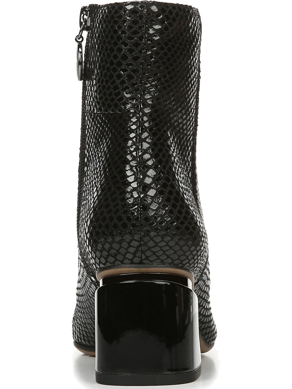Leather Block Heel Ankle Boots G33925