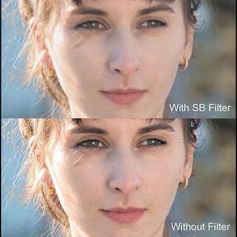 4 x 5.65x22 Soft Mist Black 1/2 Filter B51719
