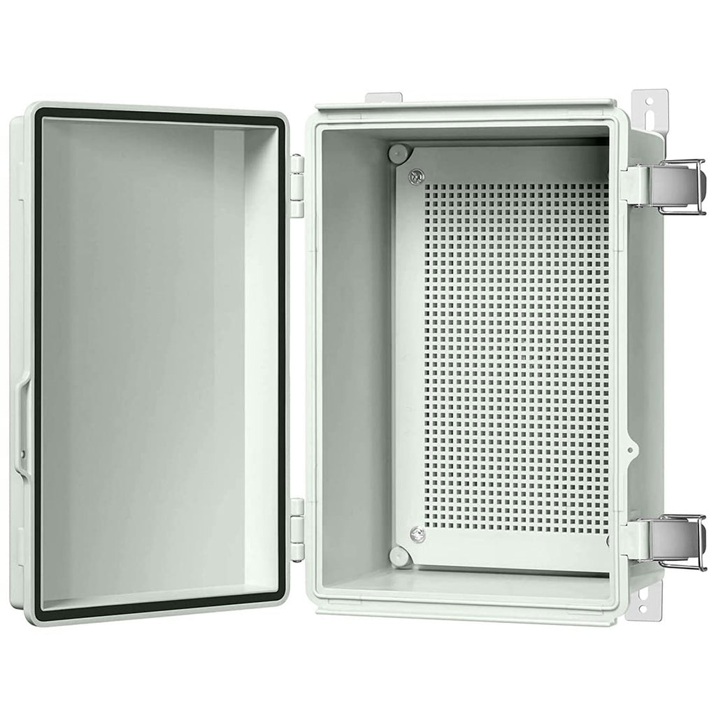 ABS Junction Box with Mounting Plate and Wall Bracket 11.4x7.5x5.5 inch T77576