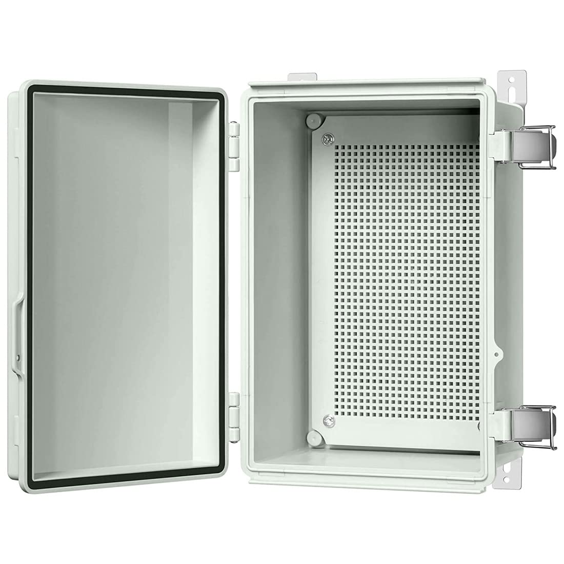 ABS Junction Box with Mounting Plate and Wall Bracket 11.4x7.5x5.5 inch T77576