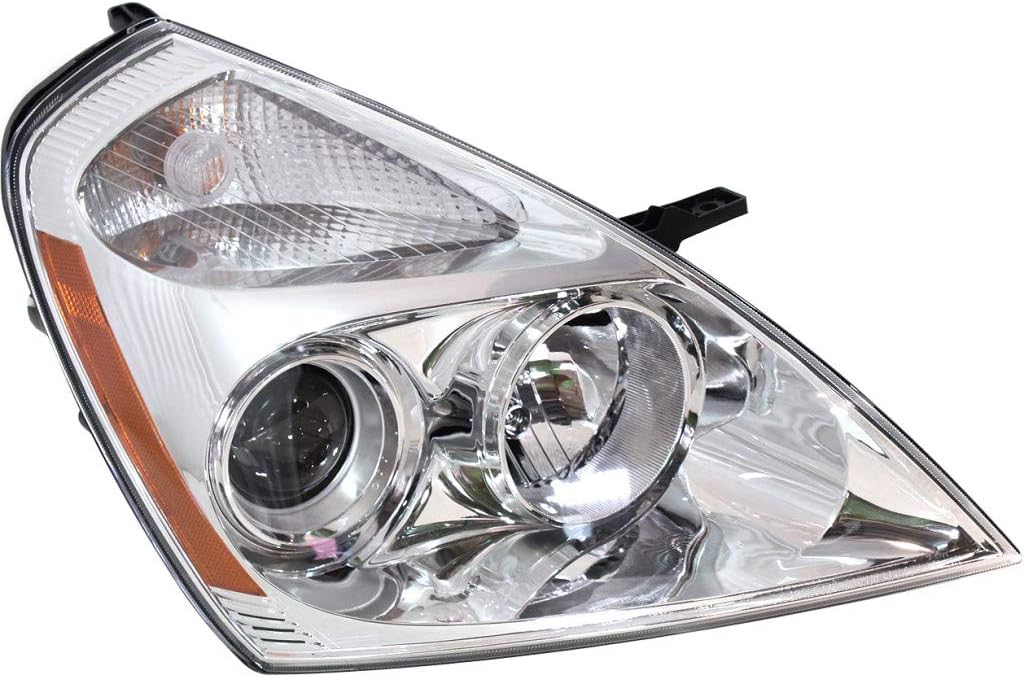 Passenger Side Halogen Headlight Assembly for Kia Sedona 2008-2012 Z17831