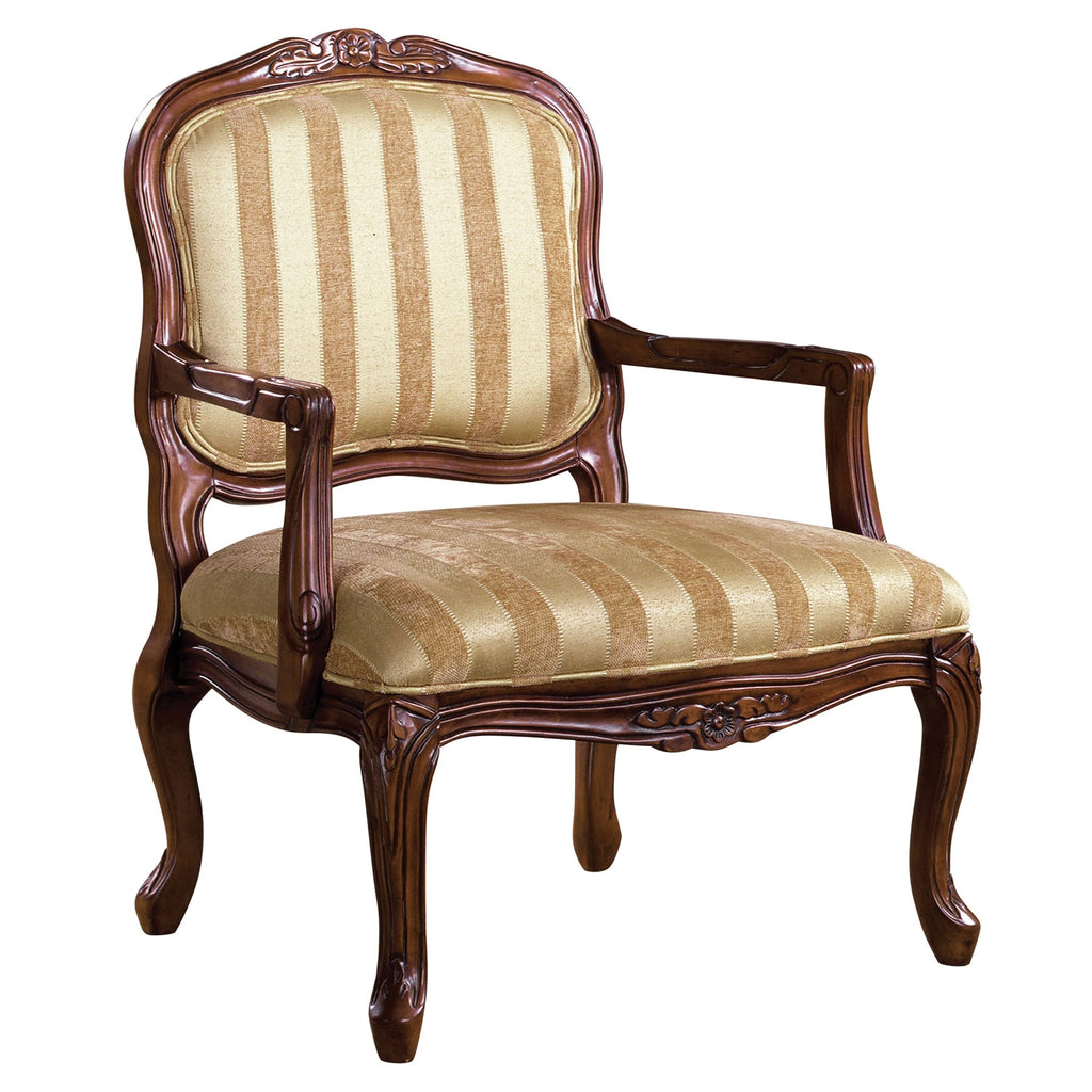 Antique Oak Accent Chair A39698