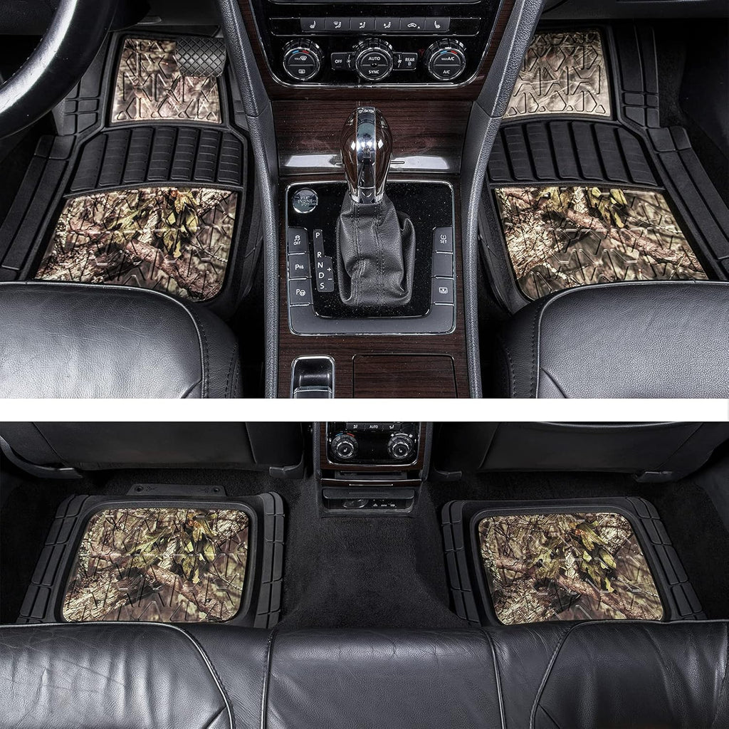 4 Pcs Camo Floor Mats C205063