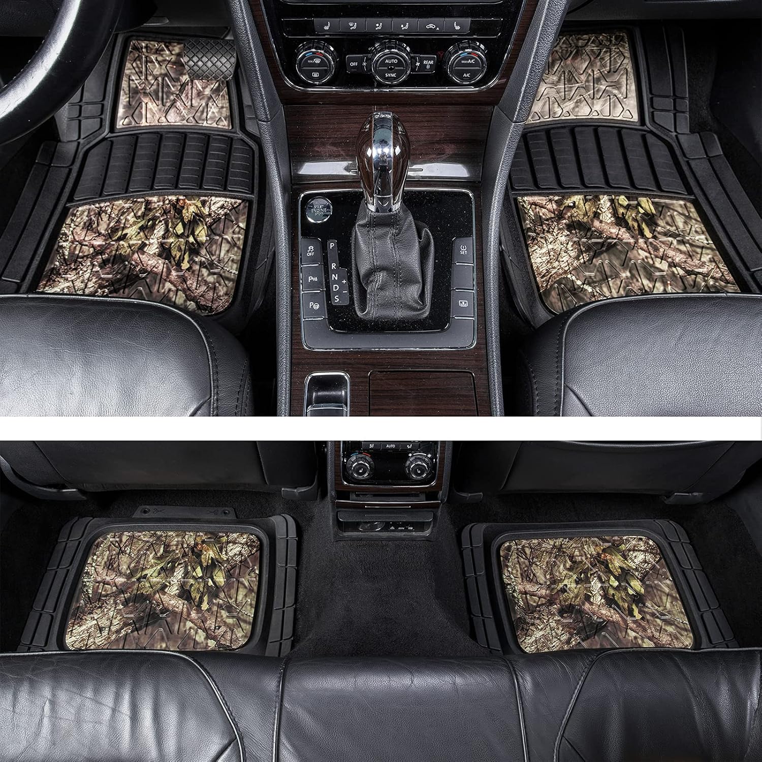 4 Pcs Camo Floor Mats C205063