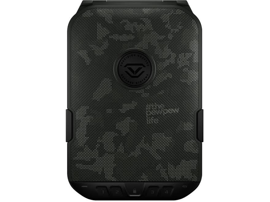 Green Camo Pistol and Personal Safe O191117