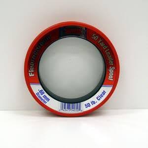 Clear 80lb Fluorocarbon Leader B159