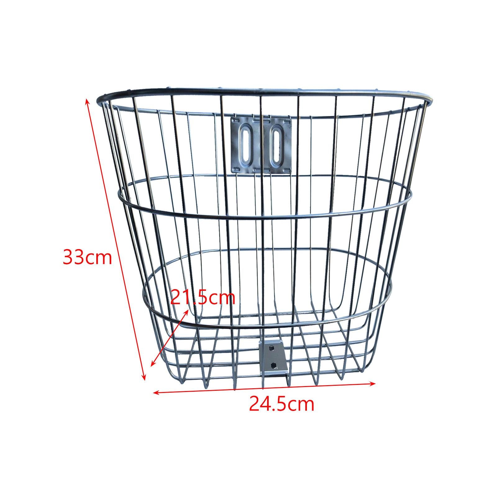 Bike Frame Basket Rust Resistant Metal Electric Basket V8559