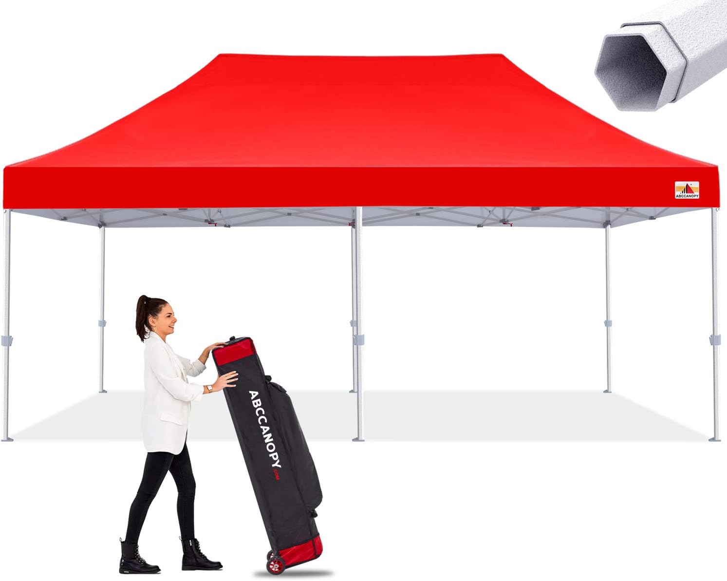 White Pop Up Canopy Tent 10x10 J10269