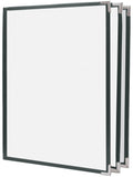 Green 8x11 Book Style Menu Cover I4691