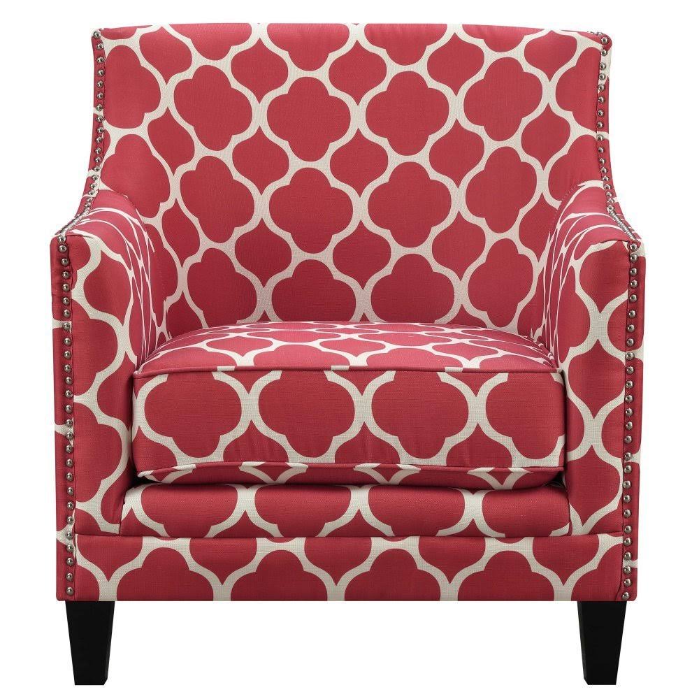 Red Accent Chair H8810