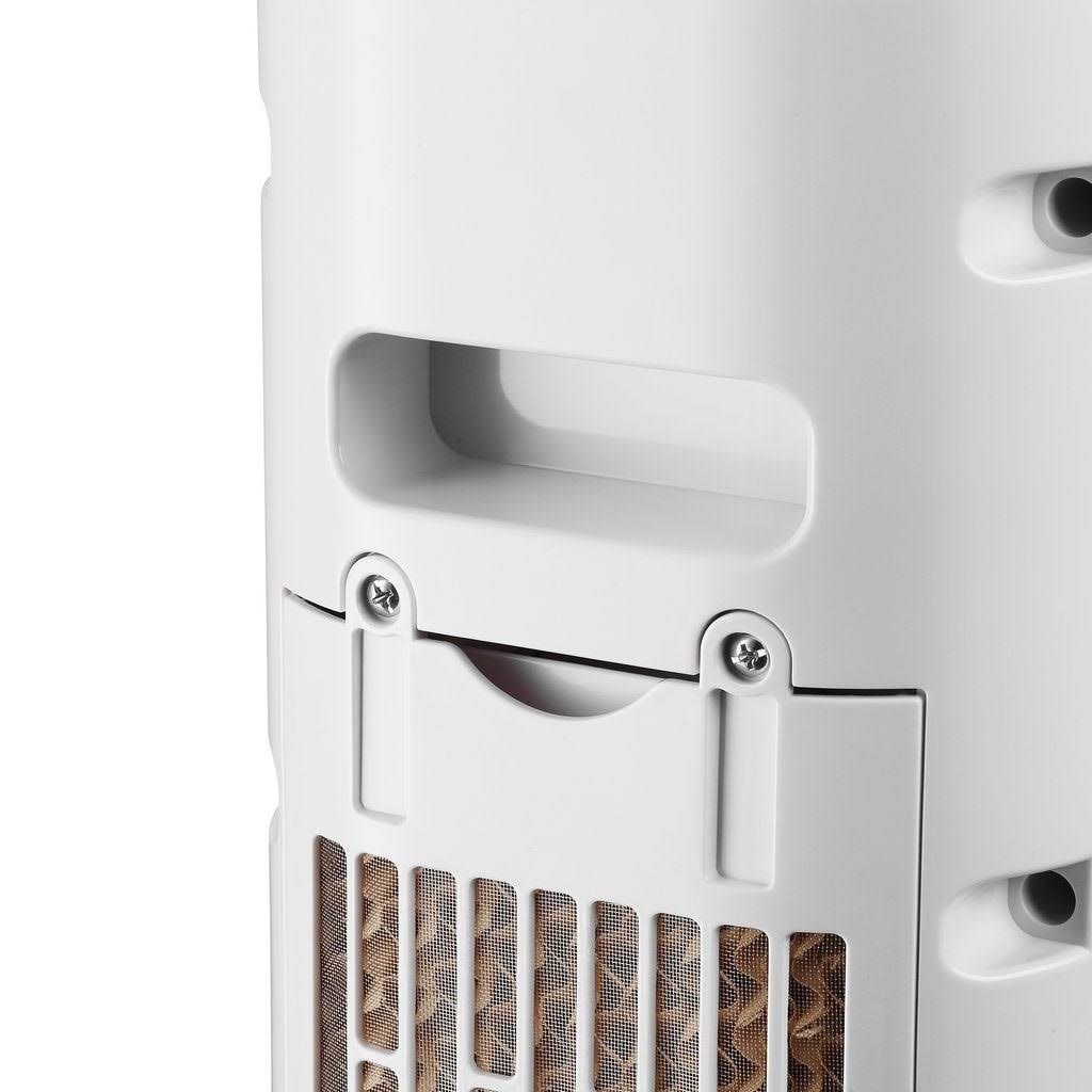 Portable Air Conditioner Cooler Fan Humidifier with LED Indicator & Temperature Display - Blue R7074