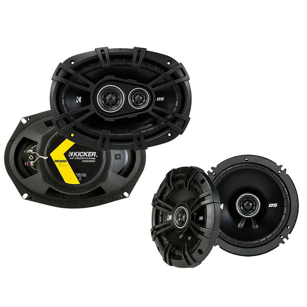 Kicker DSC4 DSC65 Speaker Package C9998