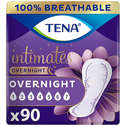 Overnight Absorbency Incontinence Pad for Women, 90 Count C19735