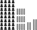 Heavy Duty HDPE A-Arm Bushings Kit Complete Set of Front and Rear Bushings P51413
