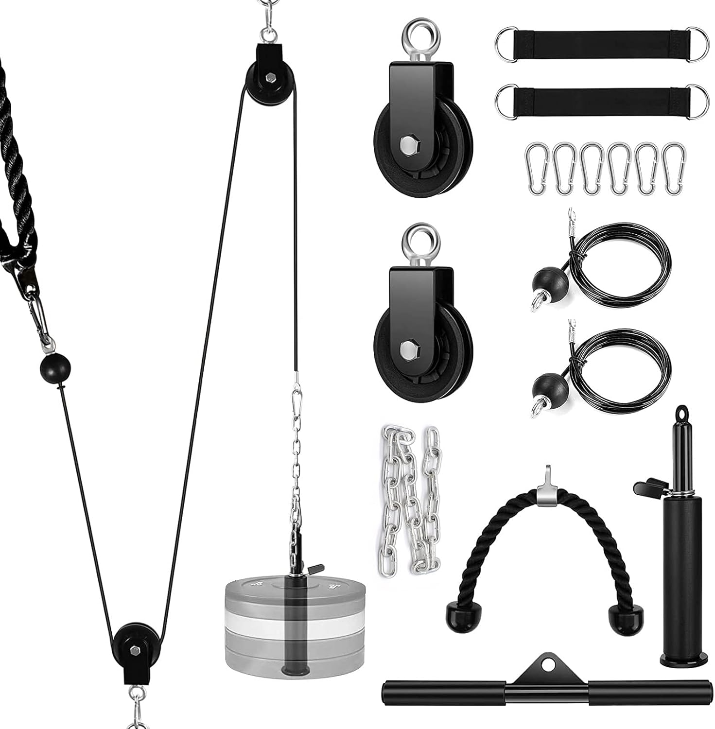 Fitness Cable Pulley System Attachments I603