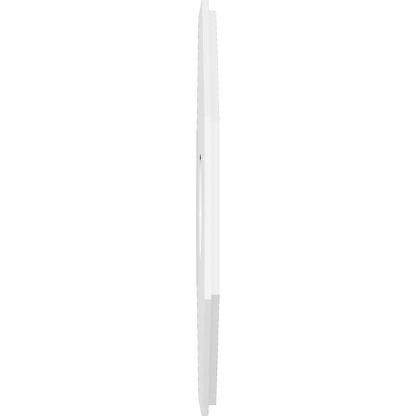 26 inchod x 7 inchid x 10 1/4 inchc x 1 inchp PVC Contemporary Ceiling Medallion, Two Piece P35704