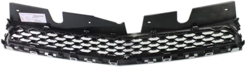 Chrome Shell Grille Assembly with Painted Black Insert Y50462