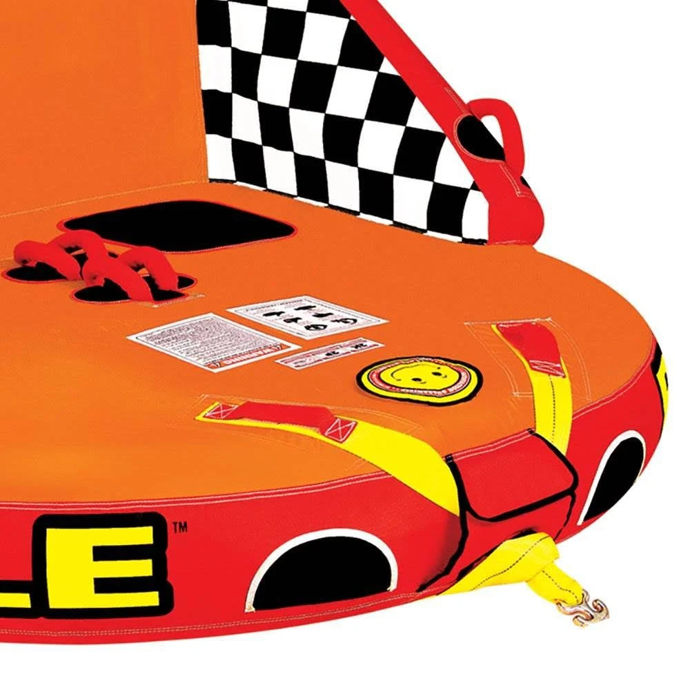 Inflatable Double Rider Towable Boat and Lake Tube A899