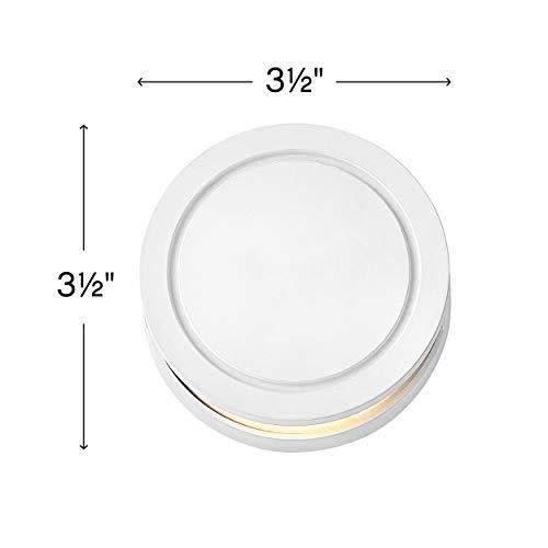 Satin White Round Deck Light Q219150