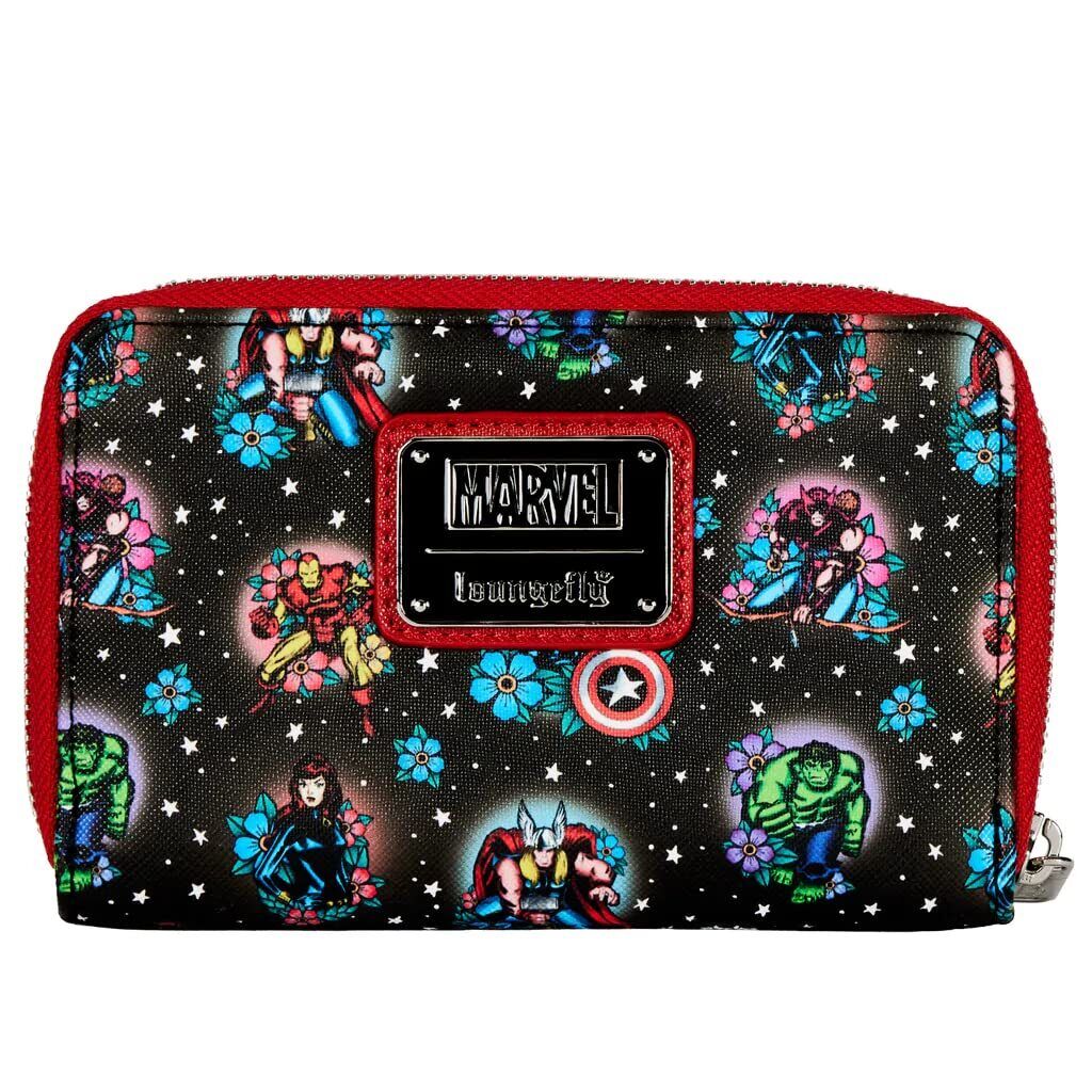 Tattoo Zip Around Wallet K601412