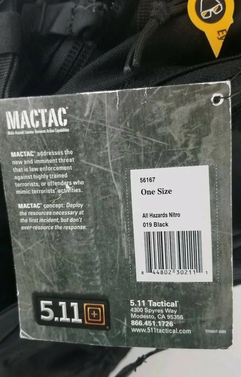 Black Nitro Backpack N662367