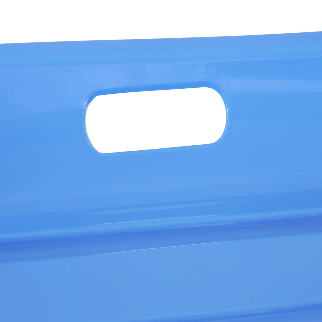 Blue Plastic Toboggan Snow Sled (2 Pack) M51631