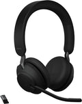 Wireless Bluetooth Headset with Link380a, Stereo, Black, 37 Hours Battery Life I33202