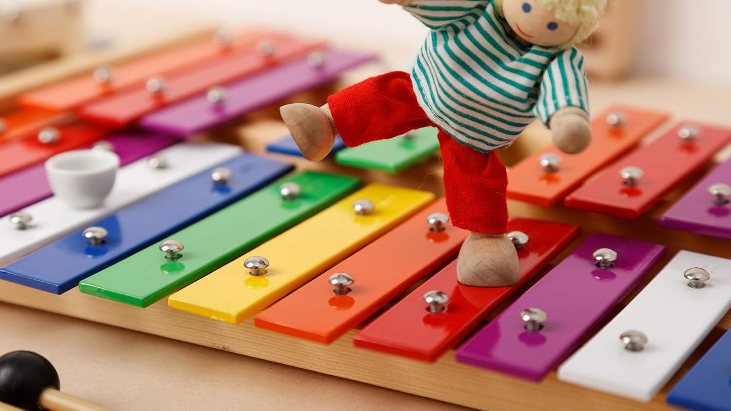 20 Note Chromatic Metal Glockenspiel with Sheet Music Cards K72910